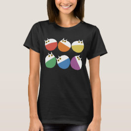 T-shirt Chats Rainbow #3