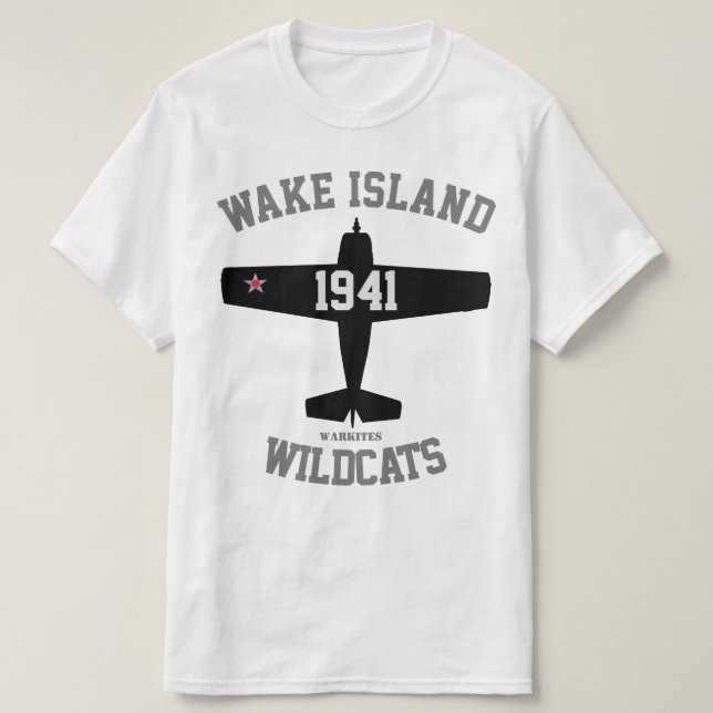 T-shirt Chats sauvages de F4F de "île de sillage" de (Design devant)