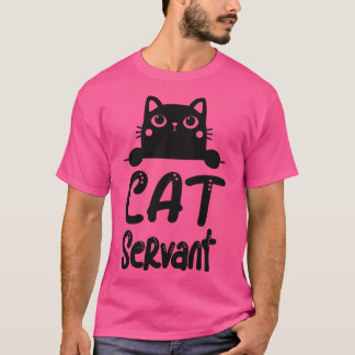T-shirt Chats Service Funny Motif Chat Propriétaires