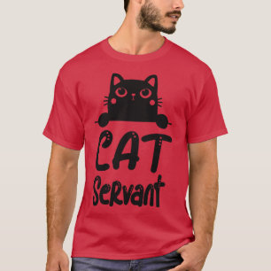 T-shirt Chats Service Funny Motif Chat Propriétaires