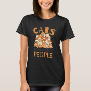 T-shirt Chats sont mes personnes préférées Maman chat et