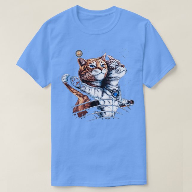 T-shirt Chats Titanic (Design devant)