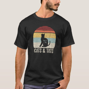 T-shirt Chats vintages Et Tats Chat Tatouage Chats Et Tats