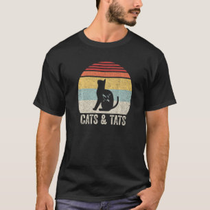 T-shirt Chats vintages Et Tats Chat Tatouage Chats Et Tats
