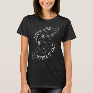 T-shirt Chats Vs Psychologue Thérapeute Psychiatre Thérape