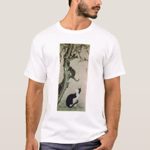 T-shirt Chats, XVIIème siècle (encre sur la soie)