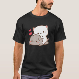 T-shirt chatte de pêche mochi classique