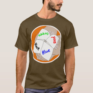 T-shirt Chatterbox Cootie Catcher papier livre de fortune 