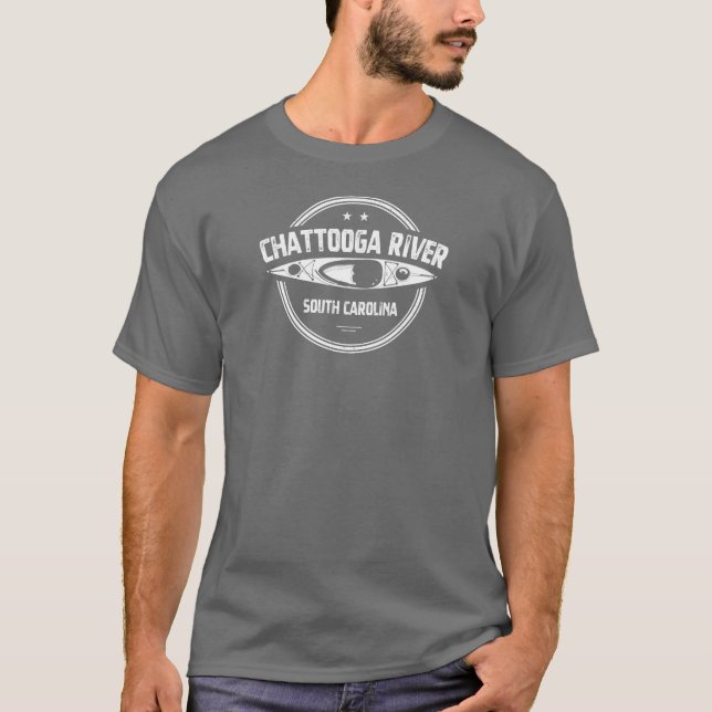 T-shirt Chattooga River, Caroline du Sud (Devant)
