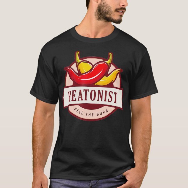 T-shirt Chauatoniste Funky Sauce Lover épicé Chili (Devant)