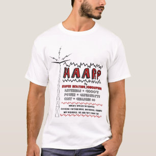 T-shirt Chauffage superbe de HAARP l'ionosphère