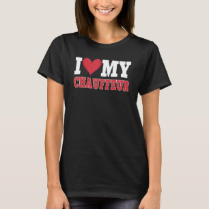 T-shirt Chauffeur Covooleur Professionnel Pilote Privé Li
