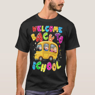 T-shirt Chauffeur d'autobus scolaire 1er jour de l'école B