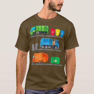 T-shirt Chauffeur de camion à ordures amusant