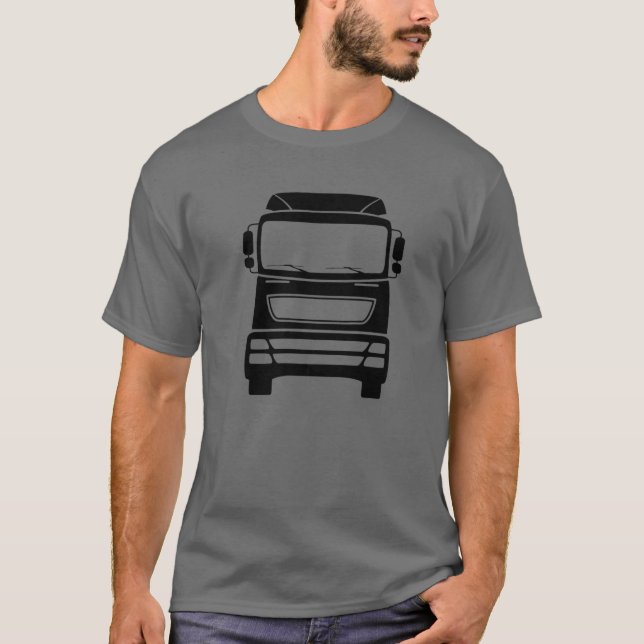 T-shirt Chauffeur de Camion Allemand Truck Chauffeur de Ca (Devant)