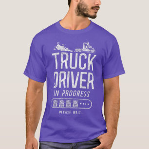 T-shirt Chauffeur de camion Camion Vintage Chauffeur de ca