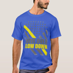 T-shirt Chauffeur De Camion De remorquage Déplace Lentemen