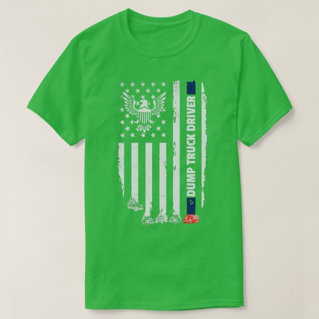 T-shirt Chauffeur de camion de vidange sarcastique (Design devant)