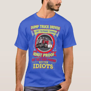 T-shirt Chauffeur de camion de vidange Sarcastique 7