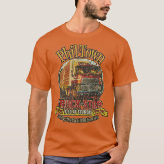 T-shirt Chauffeur de camion PhilTown Arrêt de camion