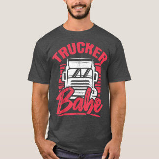 T-shirt Chauffeur de camion unique Chauffeur de remorque b