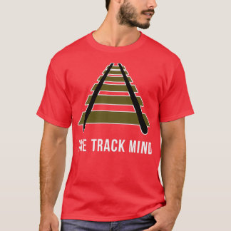 T-shirt Chauffeur Locomotive d'une voie de chemin de fer