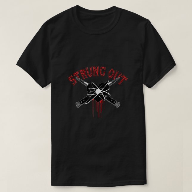 T-shirt Chaussée Coeur de couteau Marchandises officielles (Design devant)