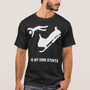 T-shirt Chaussée De Neige Je Fais Mes Propres Pieds
