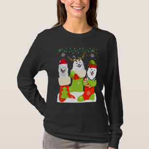 T-shirt Chaussette de Noël Esquimau américain Xmas Renne S