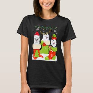 T-shirt Chaussette de Noël Esquimau américain Xmas Renne S
