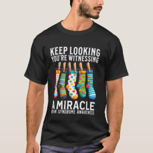 T-shirt Chaussettes de Sensibilisation au Syndrome de Down