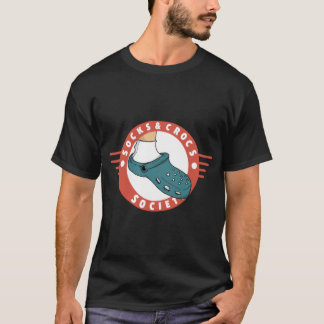 T-shirt Chaussettes et Sticker en crête Crocs Society