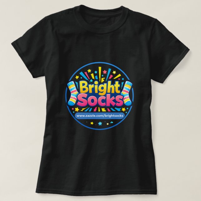 T-shirt chaussetteslumineuses (Design devant)