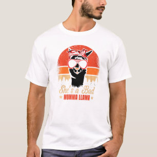 T-shirt Chaussure A Mama Llama Fête des mères Grand-mère A