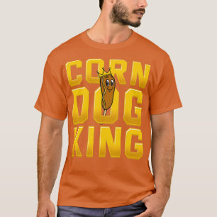 T-shirt Chaussure de chien de maïs Batter Batter Chaud Chi