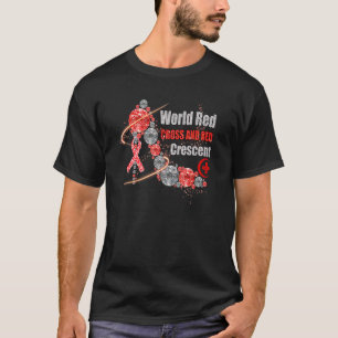 T-shirt Chaussure Diamond World Croix Rouge et Croissant R