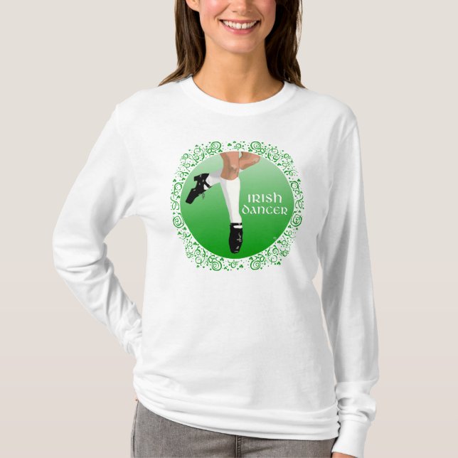 T-shirt Chaussure dure danseur irlandais (Devant)