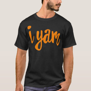 T-shirt Chaussure ma patate douce I yam Funny Thanksgiving