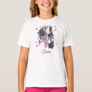 T-shirt Chaussures de ballet personnalisées