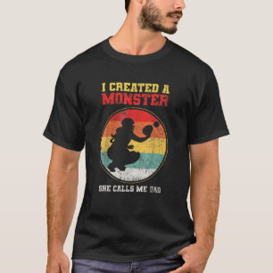 T-shirt Chaussures de Fête des pères papa de balle-softb