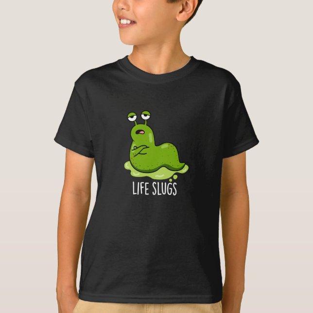 T-shirt Chaussures de vie amusant animal jeu de mots foncé (Devant)