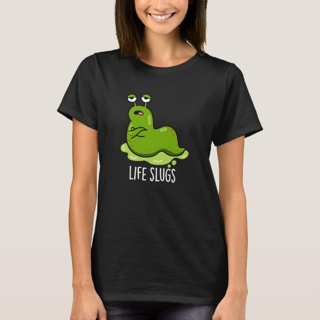 T-shirt Chaussures de vie amusant animal jeu de mots foncé (Devant)