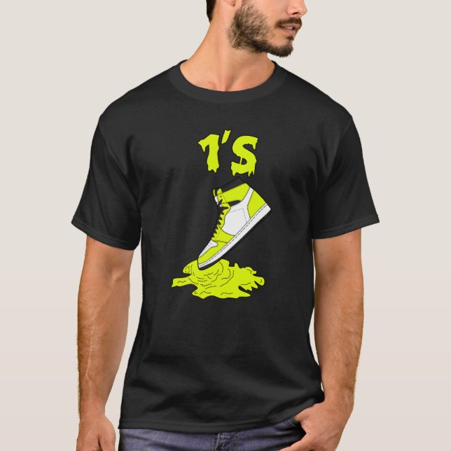 T-shirt Chaussures décapant Streetwear OG Visionaire Volt  (Devant)