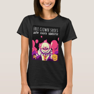 T-SHIRT CHAUSSURES EN HORLOGE ANTI-VAX LIBRES AVEC CHAQUE 