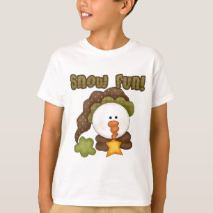 T-shirt Chaussures et cadeaux One Fun de neige
