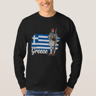 T-shirt Chaussures Evzone grecque Athènes costume souvenir