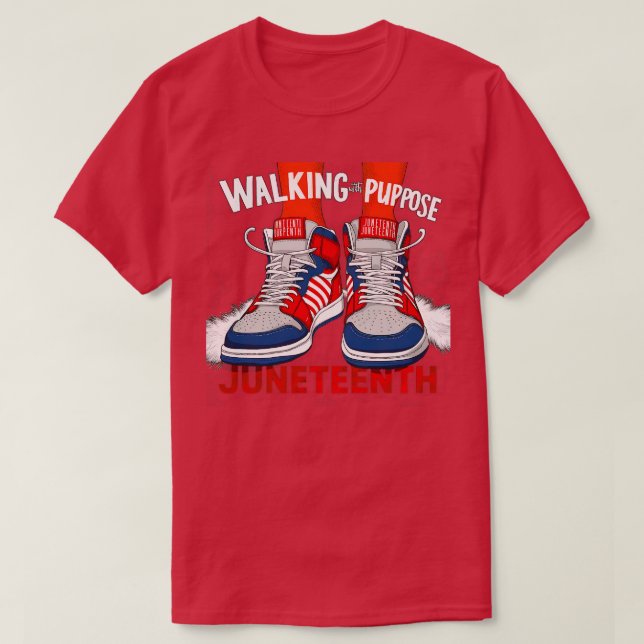 T-shirt Chaussures Jeunes Steppin Dans Junetten Marcher Av (Design devant)