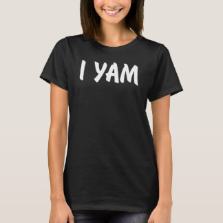 T-shirt Chaussures Ma Pomme De Terre Douce Je Yam Joue Cou