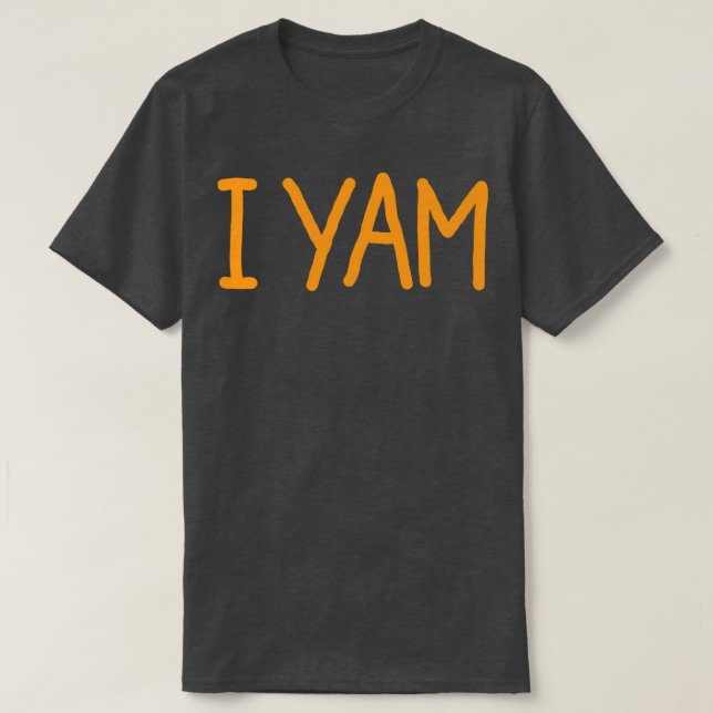 T-shirt Chaussures Ma Pomme De Terre Sucrée Oui Je Yam (Design devant)