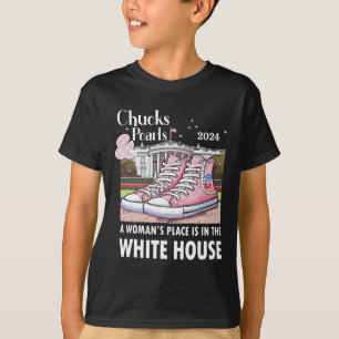 T-shirt Chaussures mignonnes Une place de femme est à la M